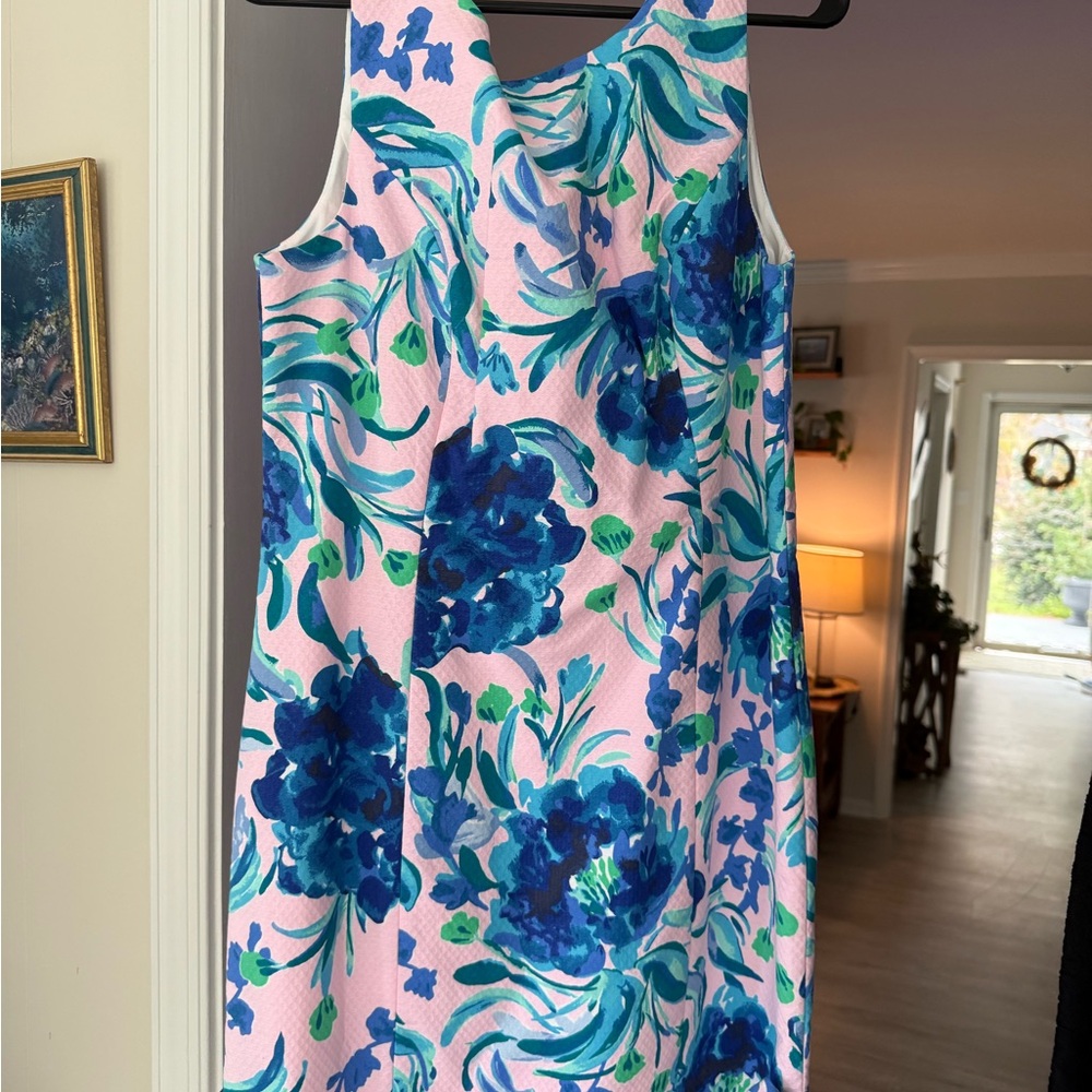 Lilly Pulitzer Mila Stretch Shift Sweet Pea Dress Size 8